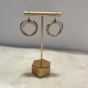 Rachael Roy silver and matte gold earrings earrings
